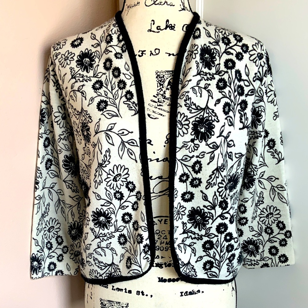 Vintage sweater shrug